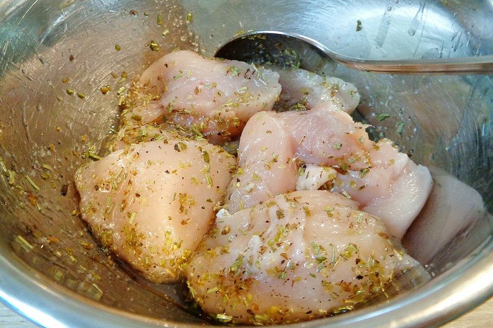 Kräuter - Honig - Senf - Marinade