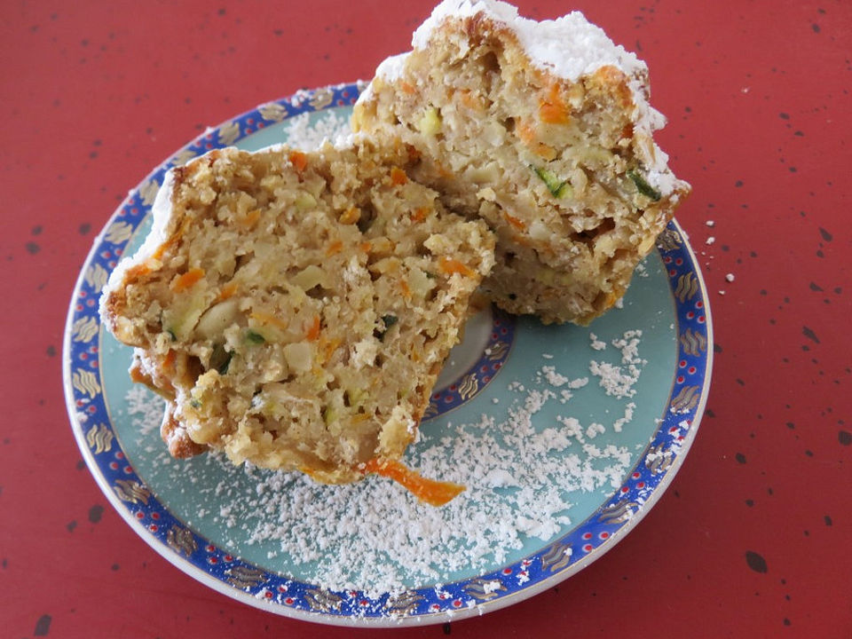Fruchtig - saftige Nuss - Muffins| Chefkoch