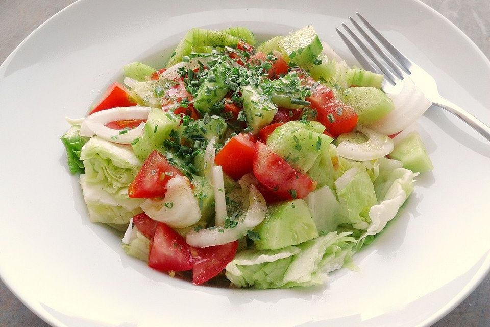 Salatdressing für gemischten Salat