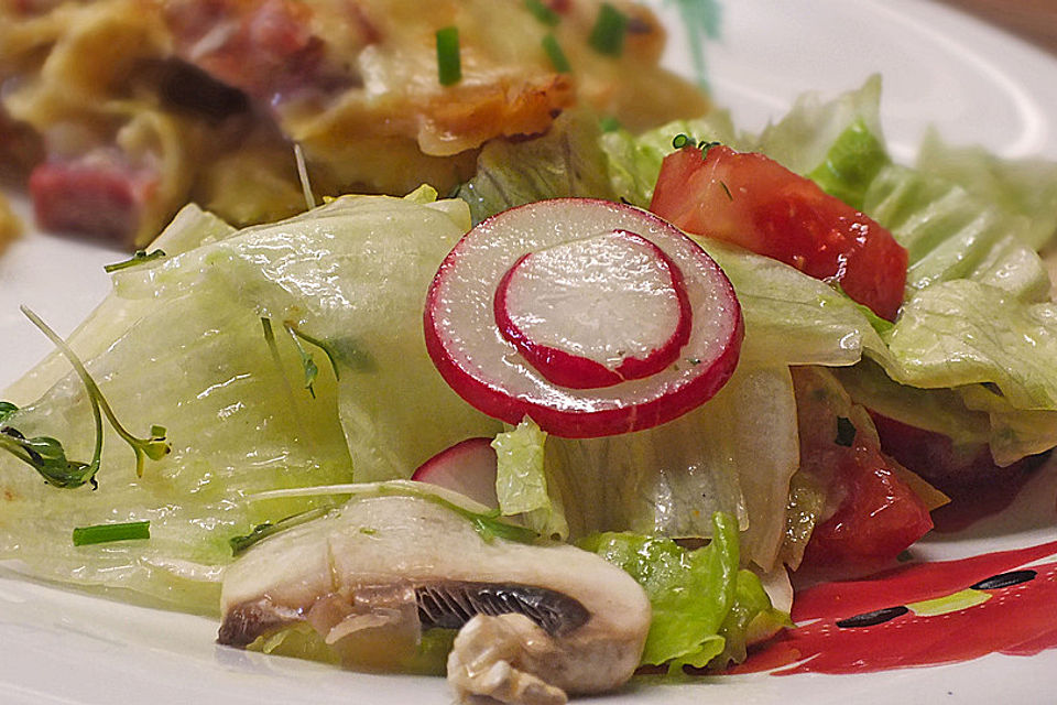 Salatdressing für gemischten Salat