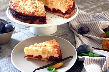 Zwetschgen-Käsekuchen