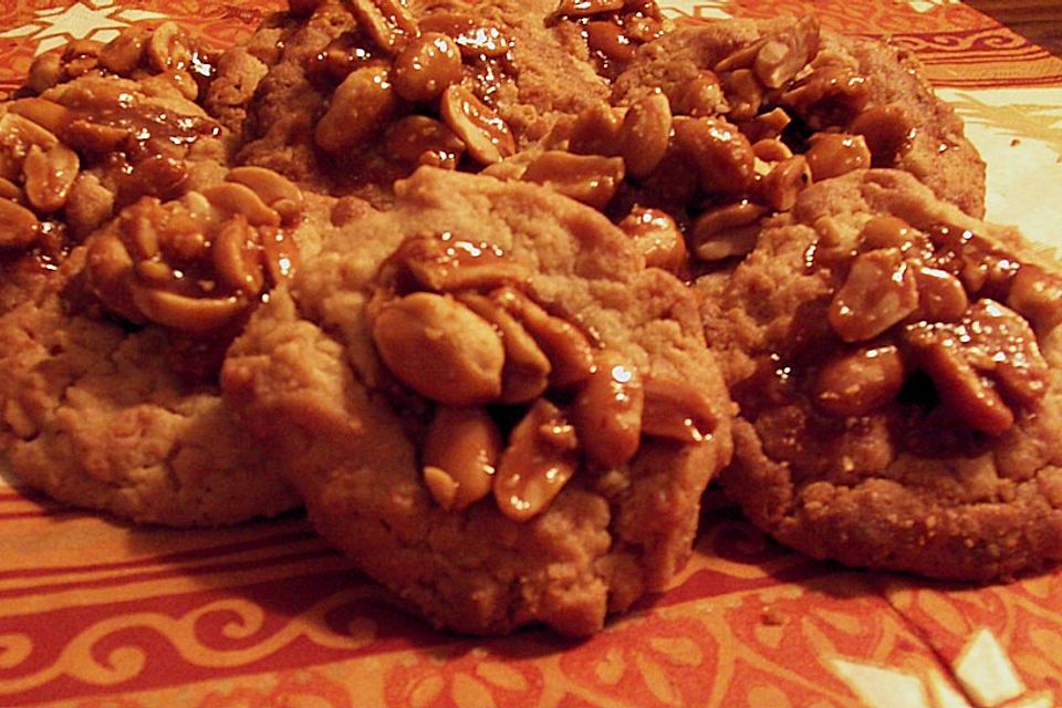 Amerikanische Peanut - Cookies