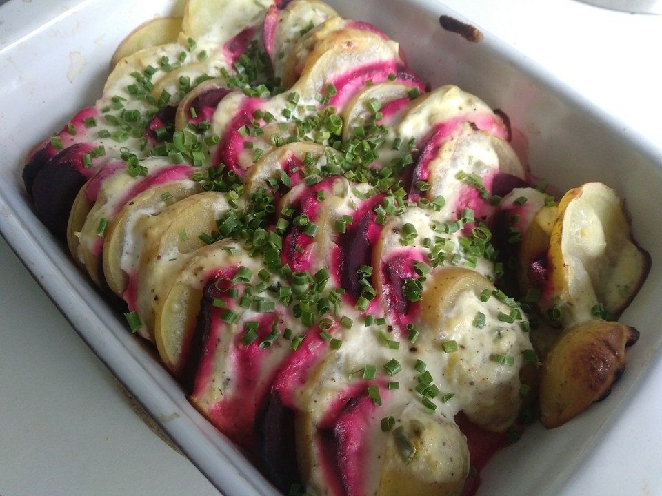 Schrats Kartoffel- und Rote Bete-Gratin - Kochen Gut | kochengut.de