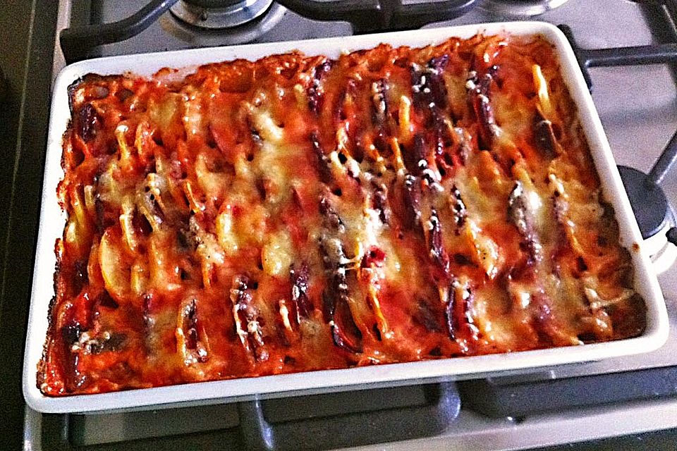 Schrats Kartoffel- und Rote Bete-Gratin