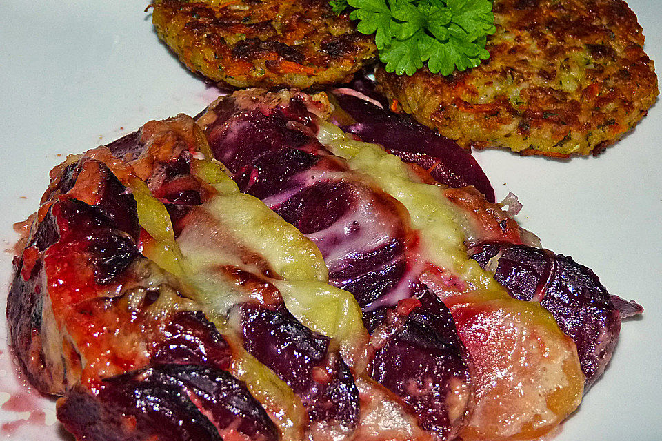 Schrats Kartoffel- und Rote Bete-Gratin