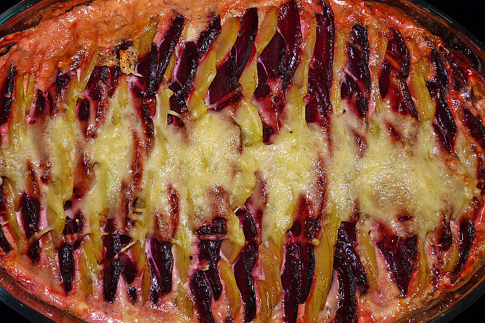 Schrats Kartoffel- und Rote Bete-Gratin