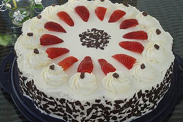 Erdbeer - Grand Marnier - Torte