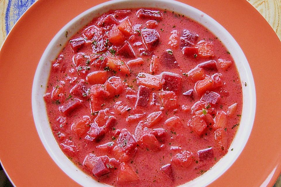 Rote Bete - Suppe