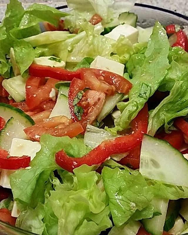 Fitness - Salat mit Feta