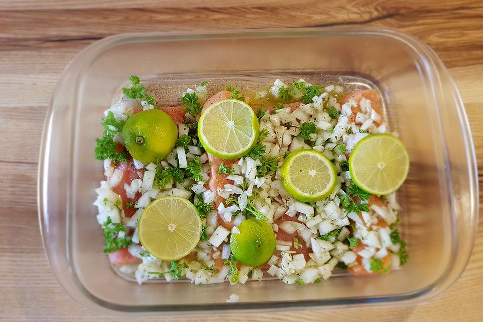 Saftiges Lachsfilet aus dem Backofen