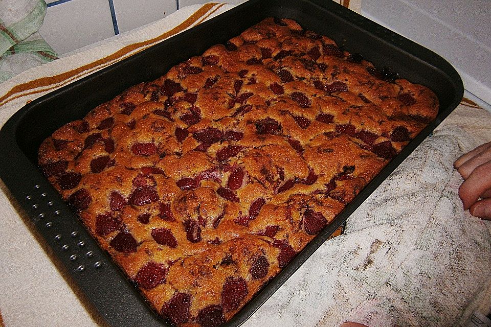 Erdbeerkuchen