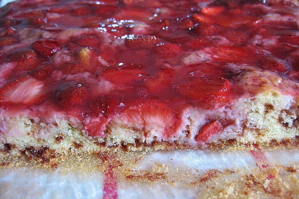 Erdbeerkuchen