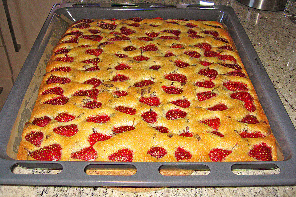 Erdbeerkuchen