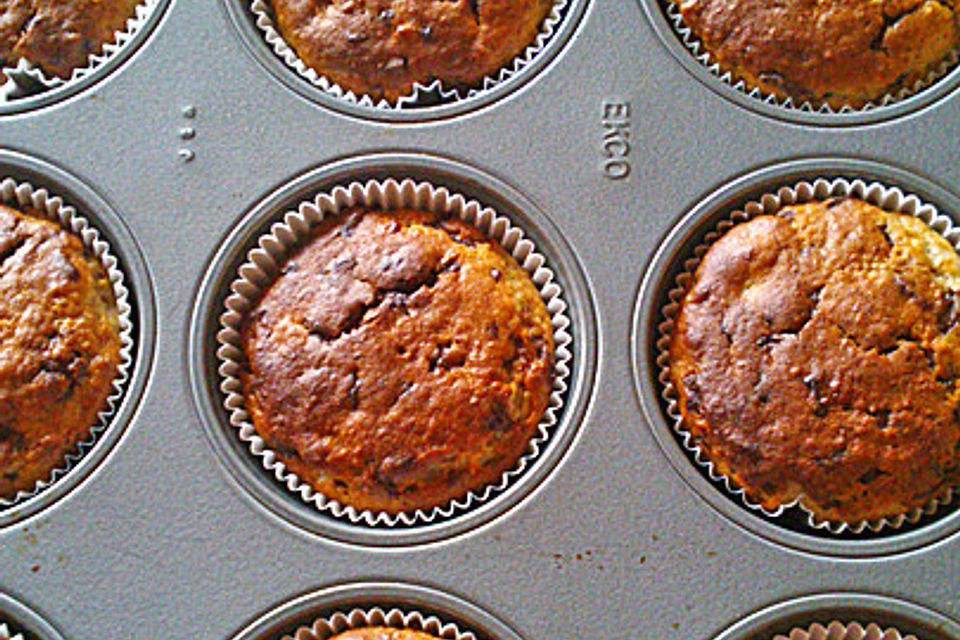 Banane - Ingwer - Muffins