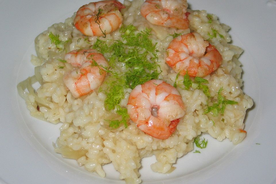 Garnelen - Zitronen - Risotto