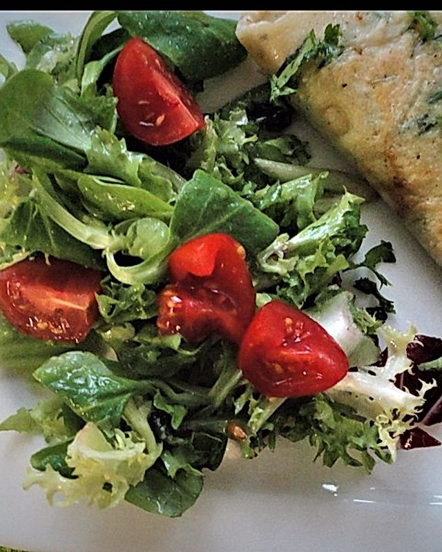 Honig - Knoblauch - Salatsauce mit Balsamicoessig (für herbe, nussige Salate)
