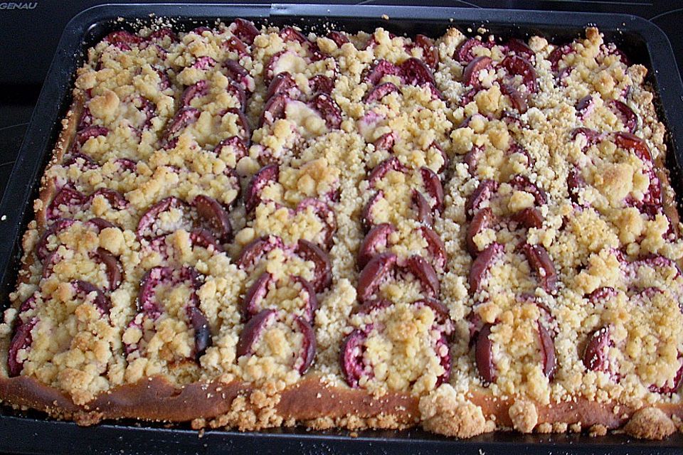 Zwetschgen - Streuselkuchen