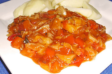 Paprika Kraut Gulasch Von Liesbeth Chefkoch