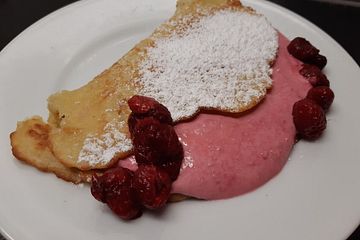 Kokos Pfannkuchen Mit Himbeeren Von Simone2 Chefkoch