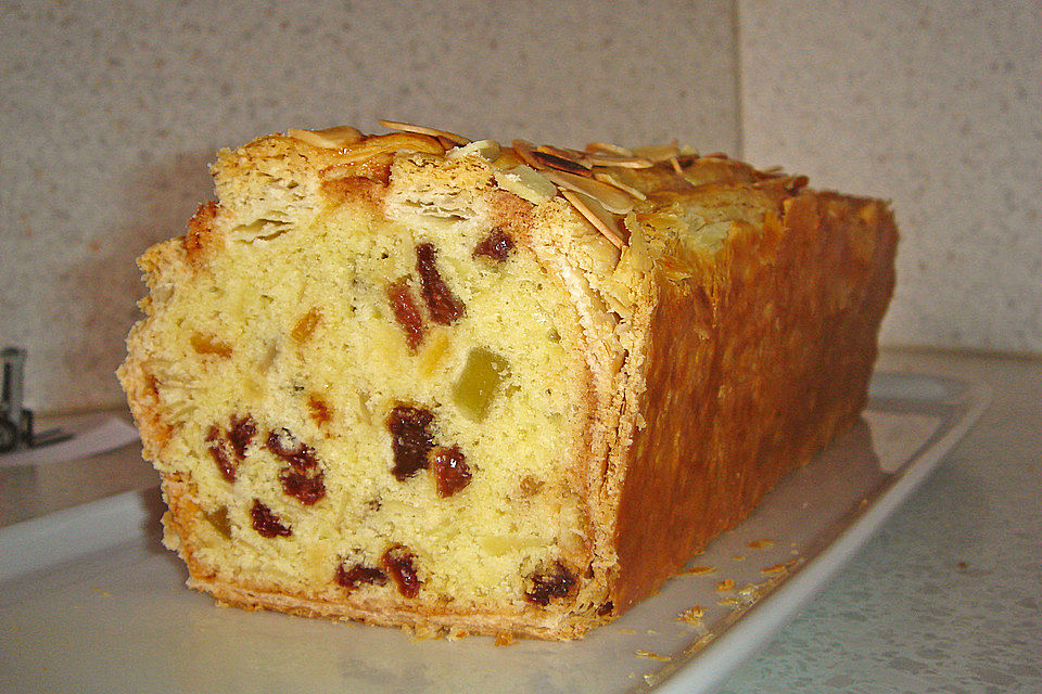 Der Kuchen für das Sonntagsfrühstück