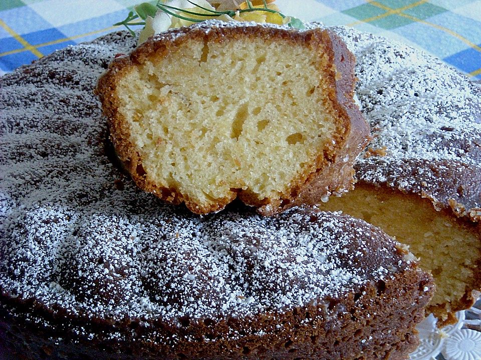 Orangenkuchen Variation Von Zitronenkuchen - Rezepte Suchen