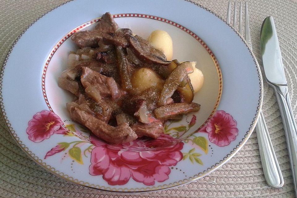 Boeuf Stroganoff de Luxe