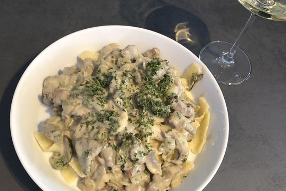 Boeuf Stroganoff de Luxe