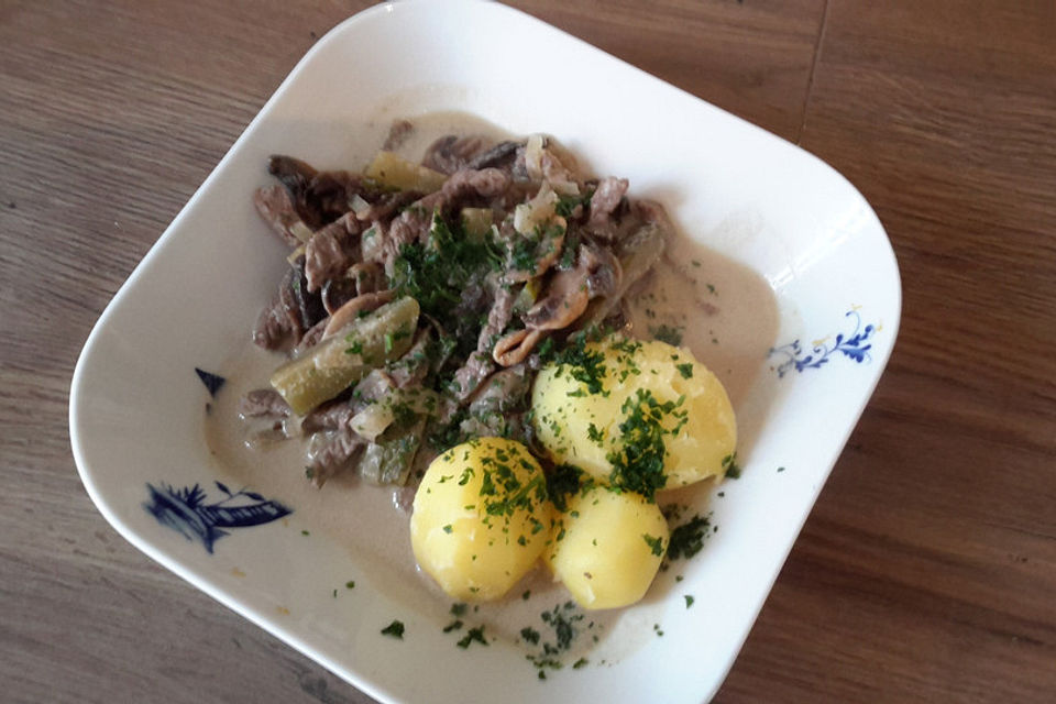 Boeuf Stroganoff de Luxe