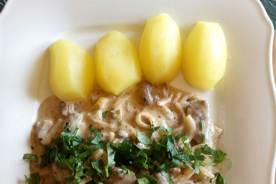 Boeuf Stroganoff de Luxe