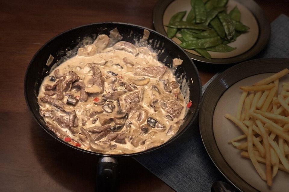 Boeuf Stroganoff de Luxe