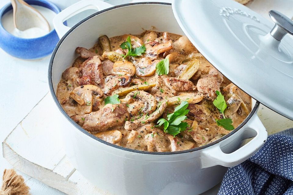 Boeuf Stroganoff de Luxe