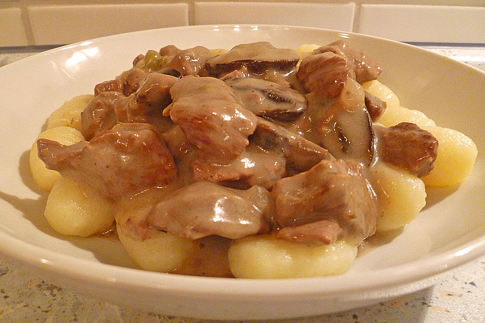 Boeuf Stroganoff de Luxe