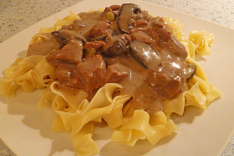 Boeuf Stroganoff de Luxe