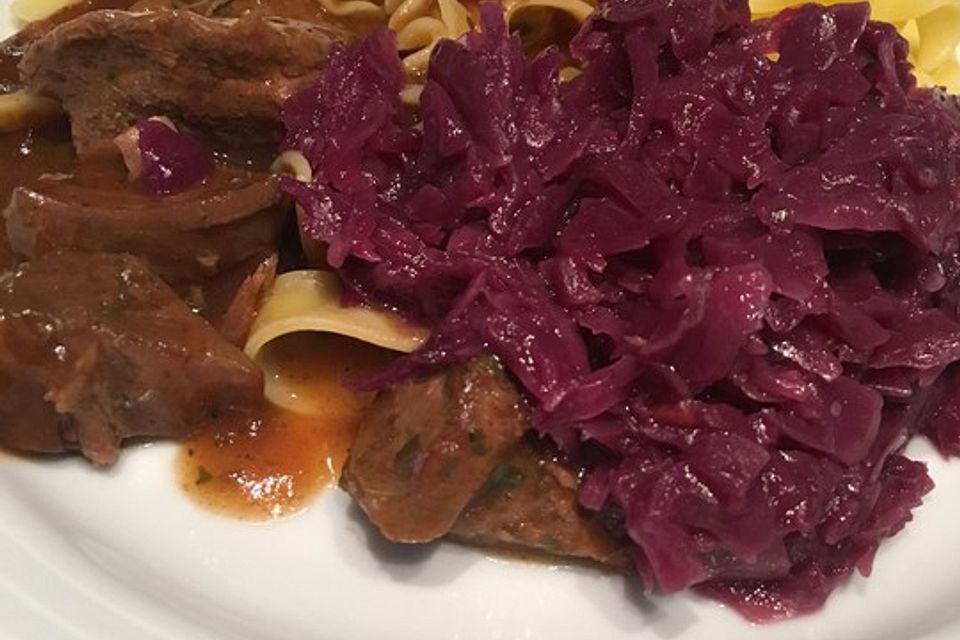 Blaukraut oder Rotkohl, klassisch