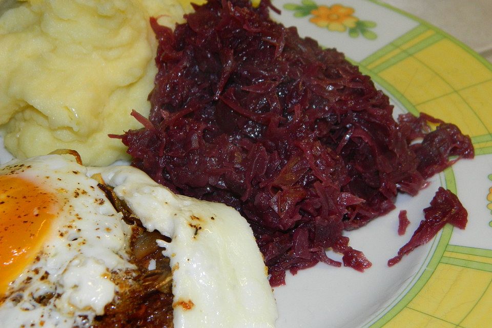 Blaukraut oder Rotkohl, klassisch