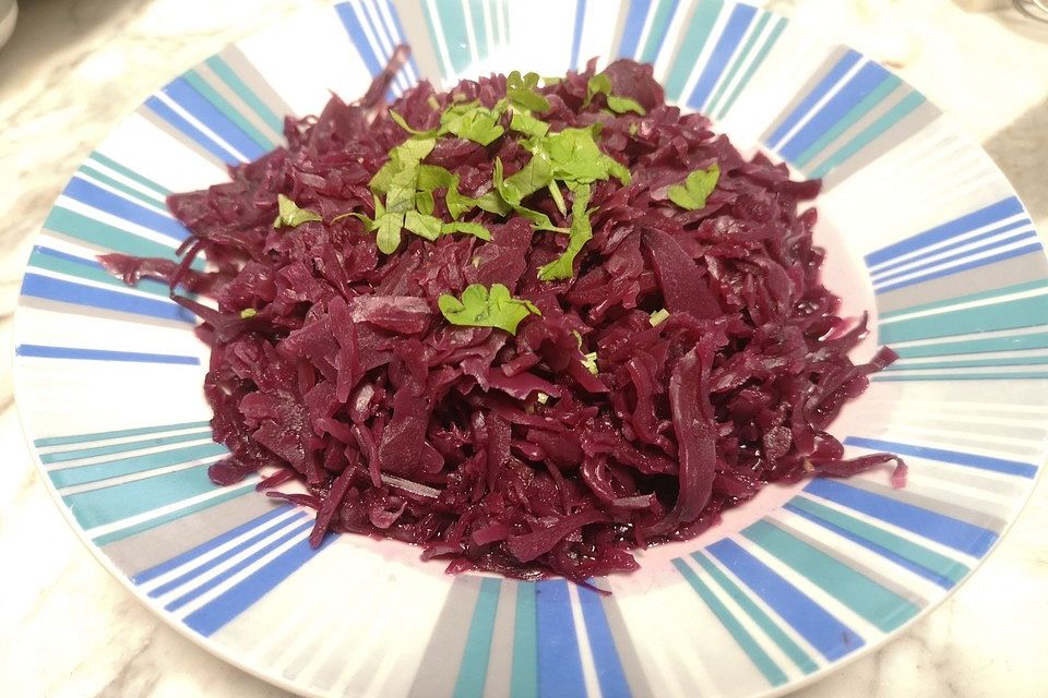 Blaukraut oder Rotkohl, klassisch