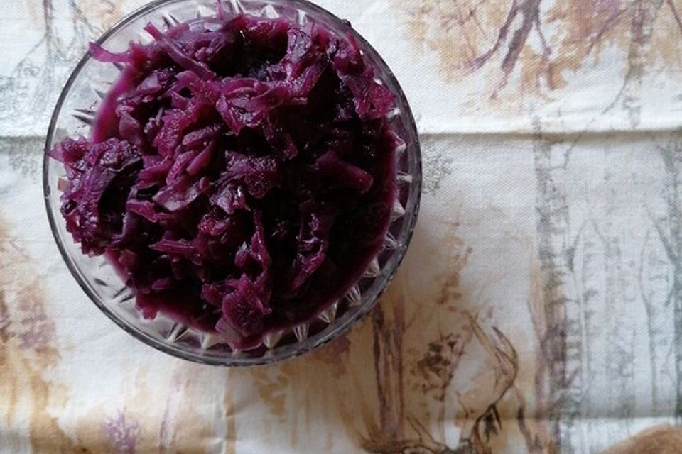 Blaukraut oder Rotkohl, klassisch