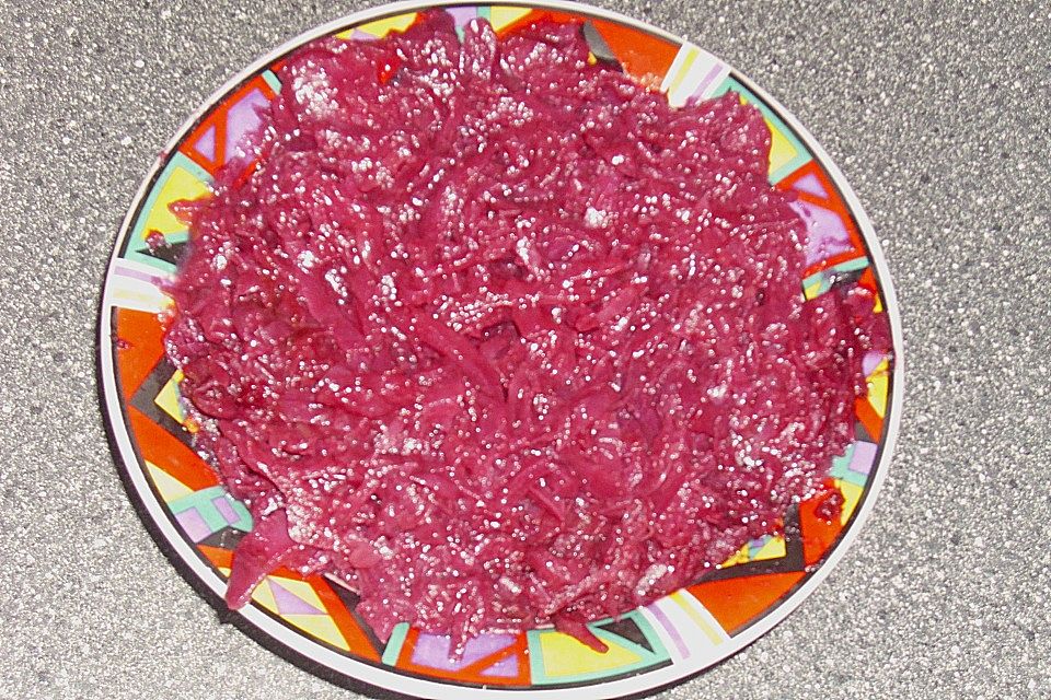 Blaukraut oder Rotkohl, klassisch