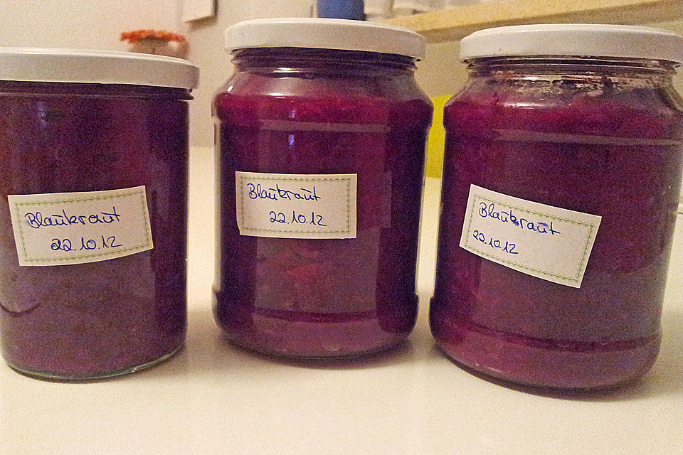 Blaukraut oder Rotkohl, klassisch