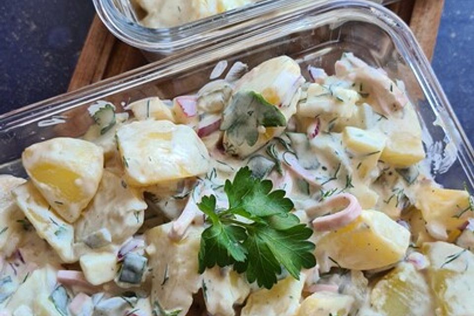 Sächsisch deftiger Kartoffelsalat