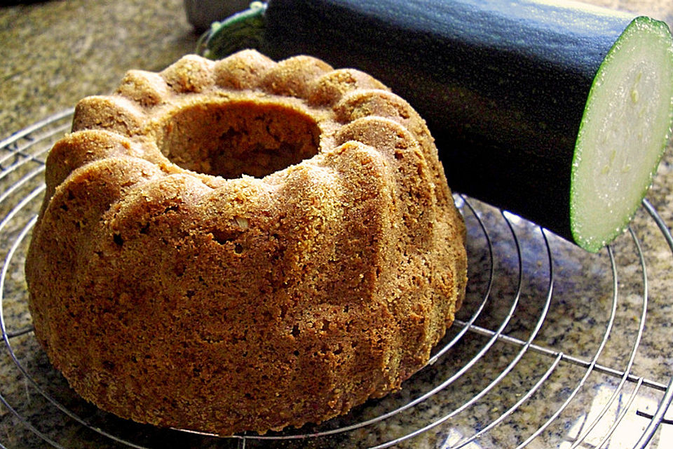 Zucchinikuchen ohne Ei