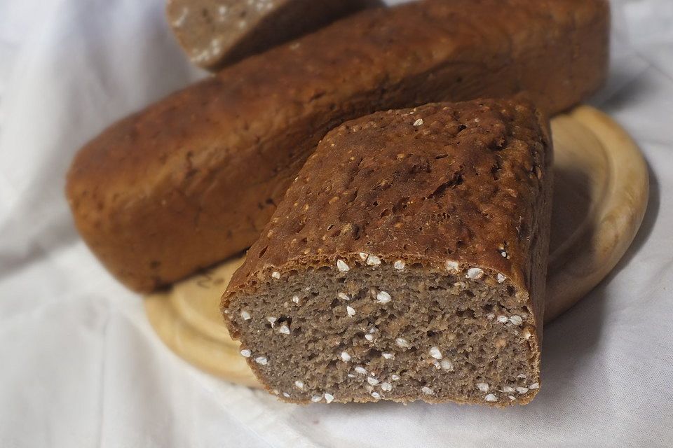 Mehrkornbrot mit Sauerteig