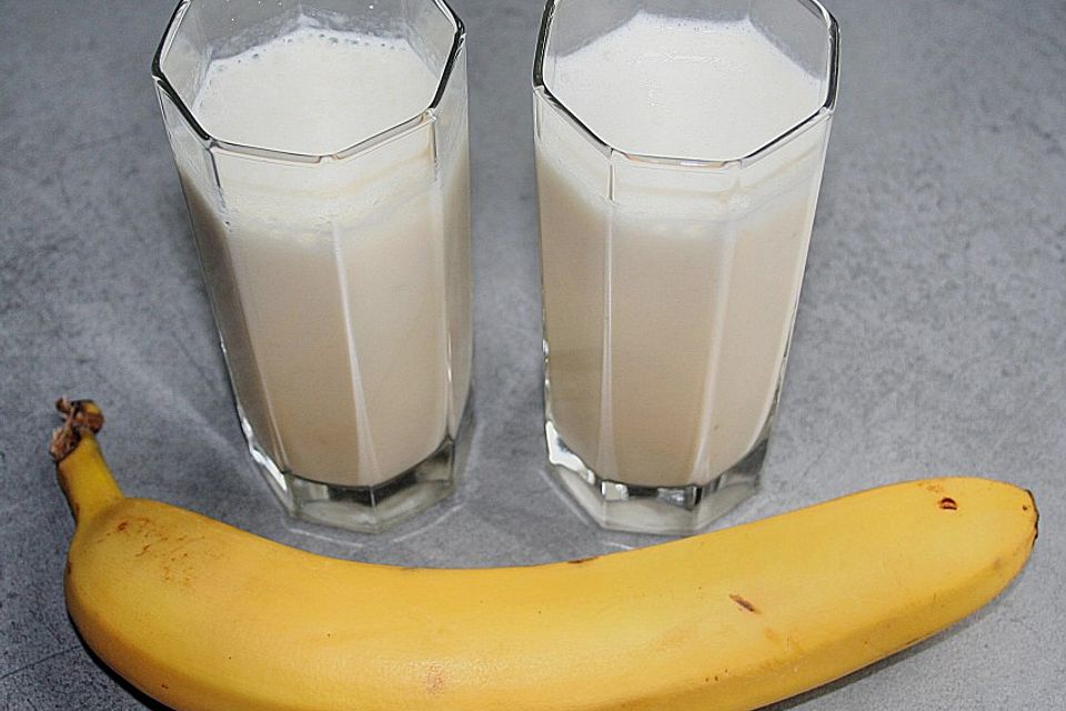 Bananenmilch