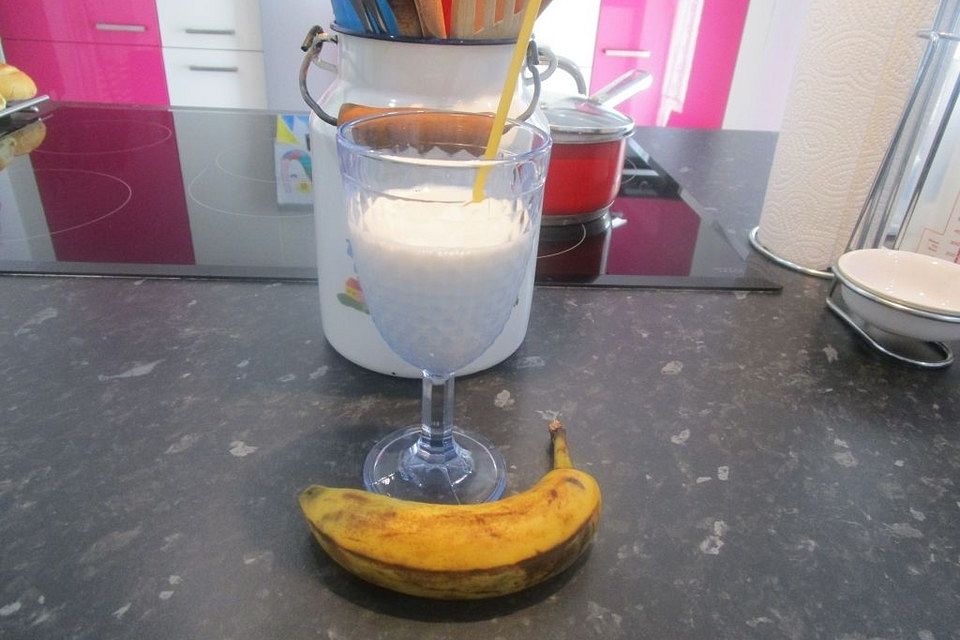 Bananenmilch