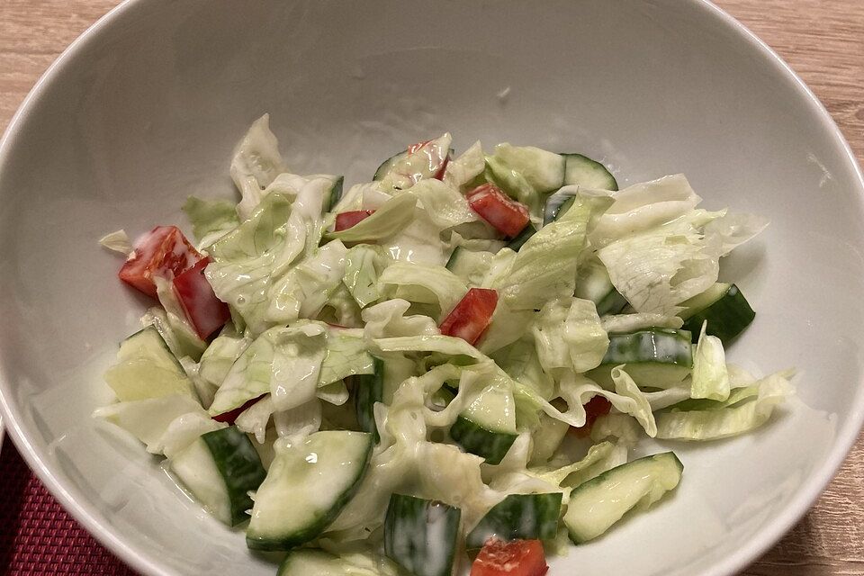 Bunter Eisbergsalat