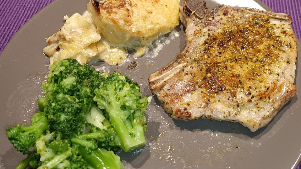 Gegrillte Schweinekoteletts von Sonja