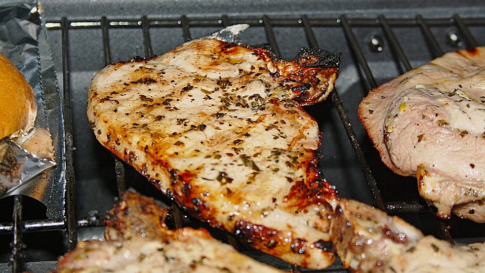 Gegrillte Schweinekoteletts von Sonja