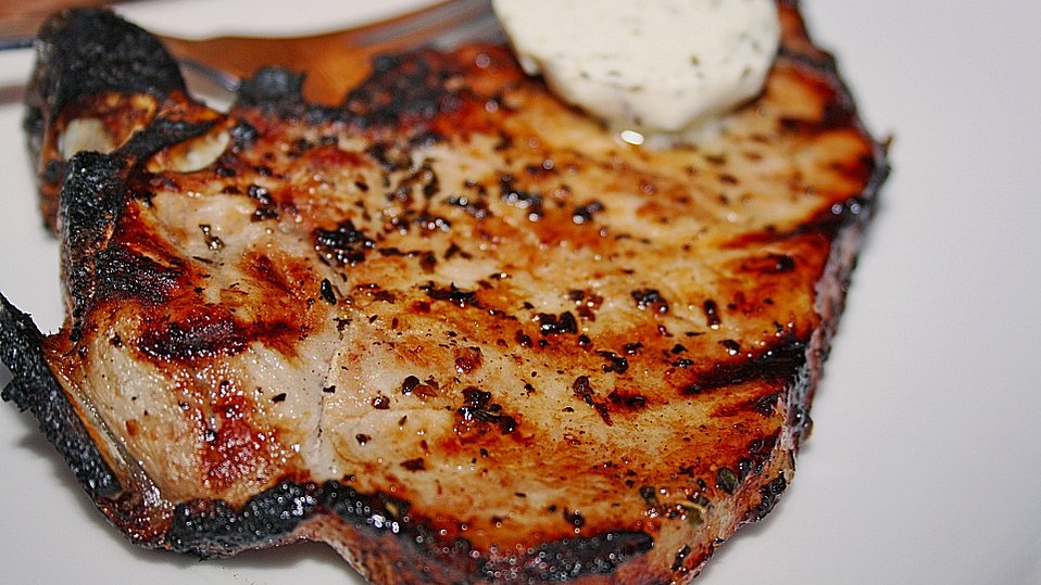 Gegrillte Schweinekoteletts von Sonja