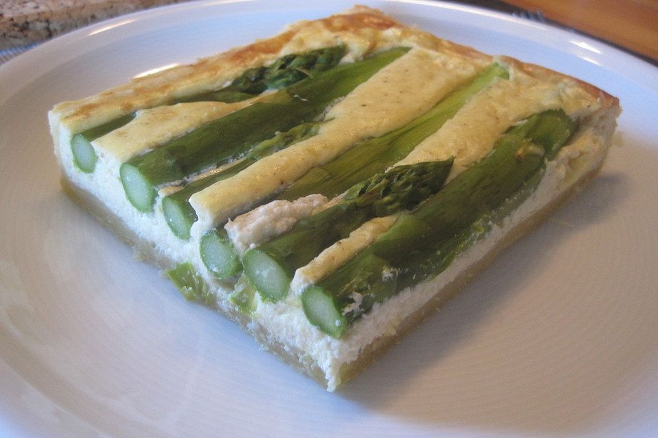 Spargel-Ricotta-Quiche