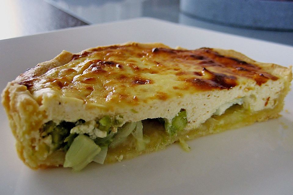 Spargel-Ricotta-Quiche